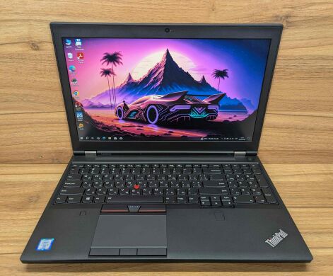 Мобільна робоча станція Lenovo ThinkPad P50 / 15.6" (1920x1080) IPS / Intel Core i7-6820HQ (4 (8) ядра по 2.7 - 3.6 GHz) / 16 GB DDR4 / 512 GB SSD / nVidia Quadro M1000M, 4 GB GDDR5, 128-bit / Fingerprint / Windows 10
