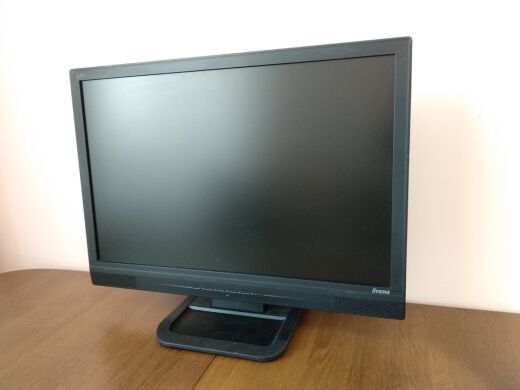 Монітор Б-клас Iiyama ProLite E2202WSV / 22" (1680x1050) TN / VGA / Вбудовані колонки (2x 2W) / VESA 100x100 Монітор Б-клас Iiyama ProLite E2202WSV / 22" (1680x1050) TN / VGA / Вбудовані колонки (2x 2W) / VESA 100x100