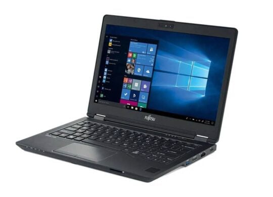 Нетбук Fujitsu Lifebook U729 / 12.5" (1920x1080) IPS / Intel Core i3-8130U (2 (4) ядра по 2.2 - 3.4 GHz) / 8 GB DDR4 / 256 GB SSD M.2 / Intel UHD Graphics 620 / WebCam