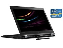 Ноутбук-трансформер Lenovo ThinkPad Yoga 460 / 14" (1920x1080) IPS Touch / Intel Core i5-6200U (2 (4) ядра по 2.3 - 2.8 GHz) / 8 GB DDR3 / 256 GB SSD / Intel HD Graphics 520 / WebCam / 3G + Стилус / Windows 10 Pro