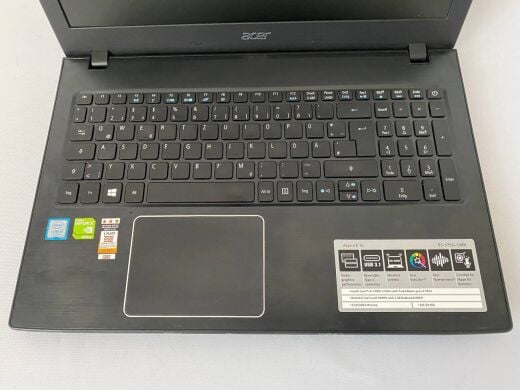 Ноутбук Б-класс Acer Aspire E 15 E5-575G-538H / 15.6" (1920x1080) IPS / Intel Core i5-7200U (2 (4) ядра по 2.5 - 3.1 GHz) / 12 GB DDR4 / 240 GB SSD / nVidia GeForce 940MX, 2 GB GDDR5, 64-bit / WebCam / DVD-RW Ноутбук Б-класс Acer Aspire E 15 E5-575G-538H / 15.6" (1920x1080) IPS / Intel Core i5-7200U (2 (4) ядра по 2.5 - 3.1 GHz) / 12 GB DDR4 / 240 GB SSD / nVidia GeForce 940MX, 2 GB GDDR5, 64-bit / WebCam / DVD-RW