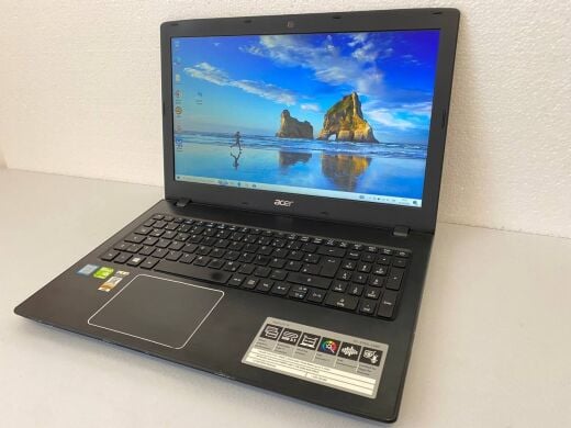 Ноутбук Б-класс Acer Aspire E 15 E5-575G-538H / 15.6" (1920x1080) IPS / Intel Core i5-7200U (2 (4) ядра по 2.5 - 3.1 GHz) / 12 GB DDR4 / 240 GB SSD / nVidia GeForce 940MX, 2 GB GDDR5, 64-bit / WebCam / DVD-RW Ноутбук Б-класс Acer Aspire E 15 E5-575G-538H / 15.6" (1920x1080) IPS / Intel Core i5-7200U (2 (4) ядра по 2.5 - 3.1 GHz) / 12 GB DDR4 / 240 GB SSD / nVidia GeForce 940MX, 2 GB GDDR5, 64-bit / WebCam / DVD-RW