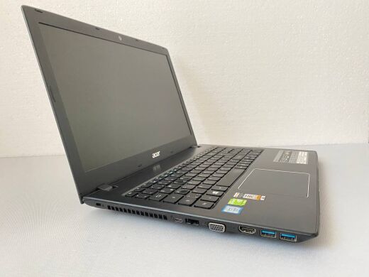 Ноутбук Б-класс Acer Aspire E 15 E5-575G-538H / 15.6" (1920x1080) IPS / Intel Core i5-7200U (2 (4) ядра по 2.5 - 3.1 GHz) / 12 GB DDR4 / 240 GB SSD / nVidia GeForce 940MX, 2 GB GDDR5, 64-bit / WebCam / DVD-RW Ноутбук Б-класс Acer Aspire E 15 E5-575G-538H / 15.6" (1920x1080) IPS / Intel Core i5-7200U (2 (4) ядра по 2.5 - 3.1 GHz) / 12 GB DDR4 / 240 GB SSD / nVidia GeForce 940MX, 2 GB GDDR5, 64-bit / WebCam / DVD-RW