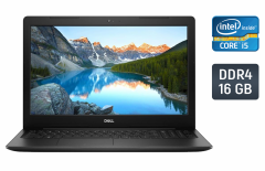 Ноутбук Dell Inspiron 3583 / 15.6" (1920x1080) IPS / Intel Core i5-8265U (4 (8) ядра по 1.6 - 3.9 GHz) / 16 GB DDR4 / 480 GB SSD / Intel UHD Graphics 620 / WebCam / Windows 10