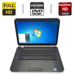 Ноутбук Dell Inspiron 7520 / 15.6" (1920x1080) TN / Intel Core i5-3230M (2 (4) ядра по 2.6 - 3.2 GHz) / 8 GB DDR3 / 750 GB HDD / AMD Radeon HD 7730M, 2 GB GDDR3, 128-bit / WebCam / DVD-ROM