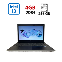 Ноутбук Б-клас HP ProBook 450 G5 / 15.6" (1366x768) TN / Intel Core i3-7100U (2 (4) ядра по 2.4 GHz) / 4 GB DDR4 / 256 GB SSD / Intel HD Graphics 620 / WebCam