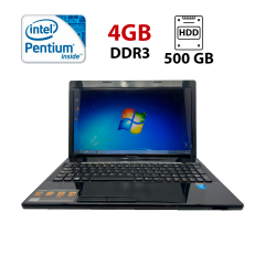 Ноутбук Lenovo G580 / 15.6" (1366x768) TN / Intel Pentium B960 (2 ядра по 2.2 GHz) / 4 GB DDR3 / 500 GB HDD / Intel HD Graphics / WebCam