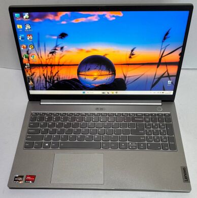 Ноутбук Lenovo ThinkBook 15 G2 ARE / 15.6" (1920x1080) IPS Touch/ AMD Ryzen 7 4700U (8 ядер по 2.0 - 4.1 GHz) / 12 GB DDR4 / 128 GB SSD + 500 GB HDD / AMD Radeon Vega 7 / WebCam