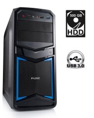 ПК Logic Concept B24 Tower / Intel Celeron G1840 (2 ядра по 2.8 GHz) / 8 GB DDR3 / 500 GB HDD / Intel HD Graphics / 420W / USB 3.0 / DVI / DVD-ROM