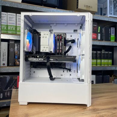 Збірка під замовлення: новий ігровий Cougar Airface RGB Tower / Intel Core i5-13400F (6 (12) ядер по 2.5 - 4.6 GHz) / 32 GB DDR4 / 1000 GB SSD M.2 / nVidia GeForce RTX 4060 Ti, 8 GB GDDR6, 128-bit / HDMI / 650W