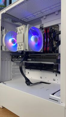 Збірка під замовлення: новий ігровий Cougar Airface RGB Tower / Intel Core i5-13400F (6 (12) ядер по 2.5 - 4.6 GHz) / 32 GB DDR4 / 1000 GB SSD M.2 / nVidia GeForce RTX 4060 Ti, 8 GB GDDR6, 128-bit / HDMI / 650W