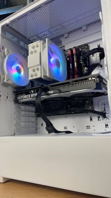 Збірка під замовлення: новий ігровий Cougar Airface RGB Tower / Intel Core i5-13400F (6 (12) ядер по 2.5 - 4.6 GHz) / 32 GB DDR4 / 1000 GB SSD M.2 / nVidia GeForce RTX 4060 Ti, 8 GB GDDR6, 128-bit / HDMI / 650W