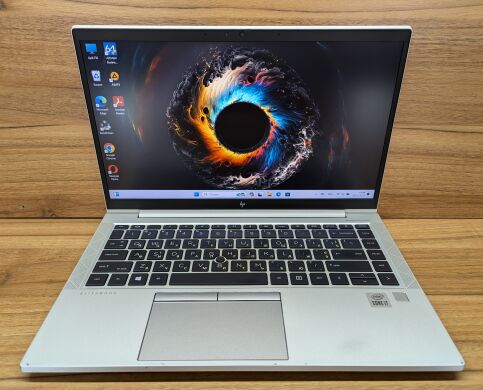 Ультрабук Б-клас HP EliteBook 840 G7 / 14" (1920x1080) IPS / Intel Core i7-10610U (4 (8) ядра по 1.8 - 4.9 GHz) / 16 GB DDR4 / 480 GB SSD / Intel UHD Graphics / WebCam / Fingeprint / Windows 10