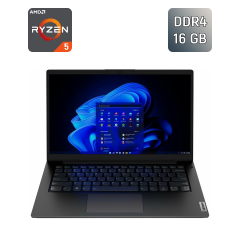 Ультрабук Б-клас Lenovo V14 G3 / 14" (1920x1080) IPS / AMD Ryzen 5 5625U (6 (12) ядер по 2.3 - 4.3 GHz) / 16 GB DDR4 / 256 GB SSD / AMD Radeon Vega 7 Graphics / WebCam