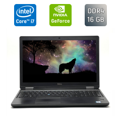 Ультрабук Dell Latitude 5580 / 15.6" (1920x1080) IPS / Intel Core i7-7600U (2 (4) ядра по 2.8 - 3.9 GHz) / 16 GB DDR4 / 512 GB SSD / nVidia GeForce 930MX, 2 GB DDR3, 64-bit / WebCam / TouchID / Windows 10