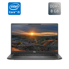 Ультрабук Dell Latitude 7400 / 14" (1920x1080) IPS / Intel Core i5-8365U (4 (8) ядра по 1.6 - 4.1 GHz) / 8 GB DDR4 / 256 GB SSD / Intel UHD Graphics / WebCam / Windows 10