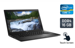 Ультрабук Dell Latitude 7490 / 14" (1920x1080) IPS Touch / Intel Core i7-8650U (4 (8) ядра по 1.9 - 4.2 GHz) / 16 GB DDR4 / 512 GB SSD / Intel UHD Graphics 620 / WebCam / TouchID / Windows 10