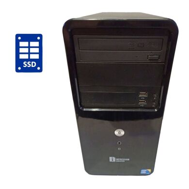 ПК Impression Electronics Tower / Intel Core i3-7100 (2 (4) ядра по 3.9 GHz) / 16 GB DDR4 / 250 GB SSD / Intel HD Graphics 630 / 350W