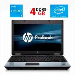 Ноутбук Б-клас HP ProBook 6450b / 14" (1366x768) TN / Intel Core i5-450M (2 (4) ядра по 2.4 - 2.66 GHz) / 4 GB DDR3 / 240 GB SSD / Intel HD Graphics /  WebCam