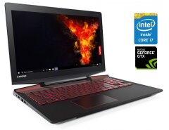 Игровой ноутбук Lenovo Legion Y720-15IKB / 15.6" (1920x1080) IPS / Intel Core i7-7700HQ (4 (8) ядра по 2.8 - 3.8 GHz) / 16 GB DDR4 / 500 GB SSD / nVidia GeForce GTX 1060, 6 GB GDDR5, 192-bit / WebCam