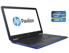 Ноутбук HP Pavilion 15-au193cl / 15.6" (1366x768) TN Touch / Intel Core i5-7200U (2 (4) ядра по 2.5 - 3.1 GHz) / 8 GB DDR4 / 240 GB SSD / Intel HD Graphics 620 / WebCam / DVD-ROM / Win 10 Home