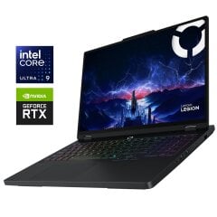Ігровий ноутбук Lenovo Legion Pro 5 16IAX10 / 16" (2560x1600) OLED / Intel Core Ultra 9 275HX (24 ядра по 2.1 - 5.4 GHz) / 32 GB DDR5 / 1000 GB SSD NVMe / nVidia GeForce RTX 5070, 8 GB GDDR7, 128-bit / WebCam / Win 11 Home