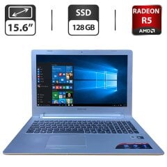 Ноутбук Б-класс Lenovo IdeaPad 500-15 / 15.6" (1366x768) TN / AMD FX-8800P (4 ядра по 2.1 - 3.4 GHz) / 12 GB DDR3 / 128 GB SSD / AMD Radeon R5 M430, 4 GB GDDR3, 64-bit / WebCam / DVD-ROM
