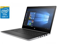 Ультрабук HP ProBook 440 G5 / 14" (1920x1080) IPS / Intel Core i7-8550U (4 (8) ядра по 1.8 - 4.0 GHz) / 8 GB DDR4 / 256 GB SSD / Intel UHD Graphics 620 / WebCam / Win 10 Pro