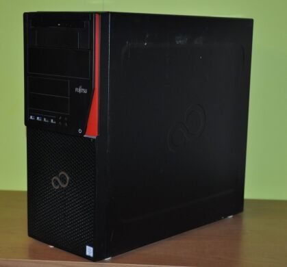 Комп'ютер Fujitsu Esprimo P756 E90 Tower / Intel Core i5-6500 (4 ядра по 3.2 - 3.6 GHz) / 16 GB DDR4 / 240 GB SSD / nVidia GeForce GTX 745, 2 GB GDDR3, 128-bit / DVD-ROM / Windows 11 Pro