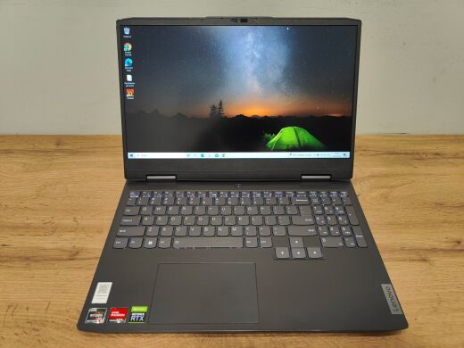 Игровой ноутбук Б-класс Lenovo IdeaPad Gaming 3 15ARH7 / 15.6" (1920x1080) IPS / AMD Ryzen 5 6600H (6 (12) ядер по 3.3 - 4.5 GHz) / 8 GB DDR5 / 256 GB SSD / nVidia GeForce RTX 3050, 4 GB GDDR6, 128-bit / WebCam / Windows 10 Home