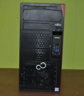 Компьютер Fujitsu Esprimo P558 E85 Tower / Intel Core i3-8100 (4 ядер по 3.6 GHz) / 12 GB DDR4 / 4000 GB HDD / Intel UHD Graphics 630 / Windows 11 Pro