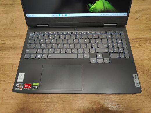 Игровой ноутбук Б-класс Lenovo IdeaPad Gaming 3 15ARH7 / 15.6" (1920x1080) IPS / AMD Ryzen 5 6600H (6 (12) ядер по 3.3 - 4.5 GHz) / 8 GB DDR5 / 256 GB SSD / nVidia GeForce RTX 3050, 4 GB GDDR6, 128-bit / WebCam / Windows 10 Home