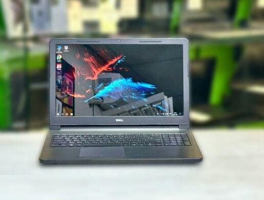 Ноутбук Б-класс Dell Inspiron 15 3552 / 15.6" (1366x768) TN / Intel Celeron N3060 (2 ядра по 1.6 - 2.48 GHz) / 4 GB DDR3 / 128 GB SSD / Intel HD Graphics / WebCam / Win 10