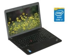 Ноутбук Lenovo ThinkPad E540 / 15.6" (1366x768) TN / Intel Core i7-4702MQ (4 (8) ядра по 2.2 - 3.2 GHz) / 8 GB DDR3 / 250 GB SSD / Intel HD Graphics 4600 / WebCam / DVD-ROM / Win 10
