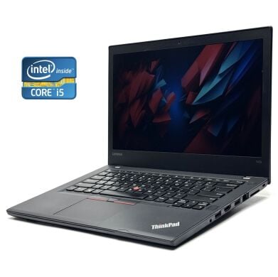 Ноутбук Б-клас Lenovo ThinkPad T470 / 14" (1920x1080) IPS / Intel Core i5-7300U (2 (4) ядра по 2.6 - 3.5 GHz) / 16 GB DDR4 / 512 GB SSD / Intel HD Graphics 620 / WebCam / Win 10 Pro / 2x АКБ