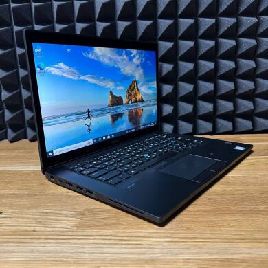 Ноутбук Dell Latitude 7480 / 14" (1920x1080) IPS Touch / Intel Core i7-6600U (2 (4) ядра по 2.6 - 3.4 GHz) / 8 GB DDR4 / 240 GB SSD / Intel HD Graphics 520 / WebCam
