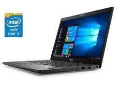 Ультрабук Dell Latitude 7480 / 14" (1920x1080) IPS / Intel Core i7-7600U (2 (4) ядра по 2.8 - 3.9 GHz) / 16 GB DDR4 / 512 GB SSD / Intel HD Graphics 620 / WebCam