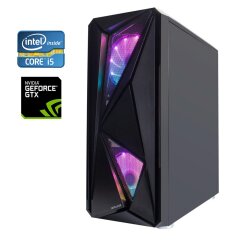 Ігровий ПК 1stPlayer F4-3R1 Tower / Intel Core i5-4690S (4 ядра по 3.2 - 3.9 GHz) / 16 GB DDR3 / 256 GB SSD + 500 GB HDD / nVidia GeForce GTX 760, 2 GB GDDR5, 256-bit / 450W