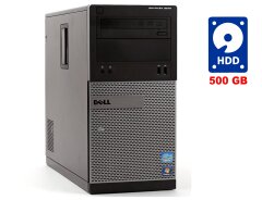 ПК Dell OptiPlex 3010 Tower / Intel Core i3-3220 (2 (4) ядра по 3.3 GHz) / 4 GB DDR3 / 500 GB HDD / Intel HD Graphics 2500 / DVD-ROM / Win 7 / Ціна вказана з ПДВ