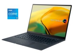 Ультрабук Б-класс Asus Zenbook Q410V / 14.5" (2880x1800) IPS Touch / Intel Core i5-13500H (12 (16) ядер по 3.5 -4.7 GHz) / 8 GB DDR4 / 512 GB SSD NVMe / Intel Iris Xe Graphics / WebCam