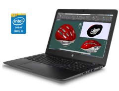Ноутбук HP ZBook 15 G3 / 15.6" (1920x1080) TN / Intel Core i7-6700HQ (4 (8) ядра по 2.6 - 3.5 GHz) / 8 GB DDR4 / 240 GB SSD / Intel HD Graphics 530 / WebCam / Win 10 Pro