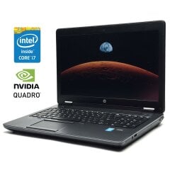 Мобільна робоча станція HP ZBook 15 G2 / 15.6" (1920x1080) IPS / Intel Core i7-4910MQ (4 (8) ядра по 2.9 - 3.9 GHz) / 16 GB DDR3 / 256 GB SSD / nVidia Quadro K2100M, 2 GB GDDR5, 128-bit / WebCam / DVD-RW / Win 10 Pro