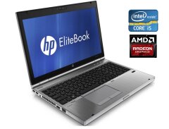 Ноутбук HP EliteBook 8560p / 15.6" (1600x900) TN / Intel Core i5-2520M (2 (4) ядра по 2.5 - 3.2 GHz) / 8 GB DDR3 / 500 GB HDD / AMD Radeon HD 6470M, 1 GB DDR3, 64-bit / WebCam / DVD-ROM / Win 10 Pro