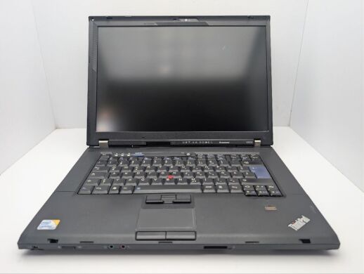 Ноутбук Lenovo ThinkPad W500 / 15.6" (1920x1080) TN / Intel Core 2 Duo T9600 (2 ядра по 2.8 GHz) / 4 GB DDR3 / 250 GB HDD / Intel Graphics / WebCam / DVD-ROM Ноутбук Lenovo ThinkPad W500 / 15.6" (1920x1080) TN / Intel Core 2 Duo T9600 (2 ядра по 2.8 GHz) / 4 GB DDR3 / 250 GB HDD / Intel Graphics / WebCam / DVD-ROM