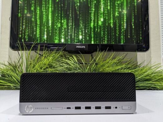 ПК HP ProDesk 600 G3 SFF / Intel Core i5-7400 (4 ядра по 3.0 - 3.5 GHz) / 16 GB DDR4 / 240 GB SSD / Intel HD Graphics 630