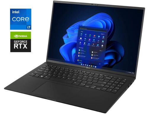 Игровой ультрабук LG Gram 16Z90R / 16" (2560x1600) IPS / Intel Core i7-1360P (12 (16) ядер по 3.7 - 5.0 GHz) / 32 GB DDR5 / 1000 GB SSD / nVidia GeForce RTX 3050, 4 GB GDDR6, 128-bit / WebCam Игровой ультрабук LG Gram 16Z90R / 16" (2560x1600) IPS / Intel Core i7-1360P (12 (16) ядер по 3.7 - 5.0 GHz) / 32 GB DDR5 / 1000 GB SSD / nVidia GeForce RTX 3050, 4 GB GDDR6, 128-bit / WebCam