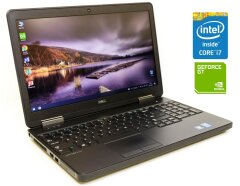 Ігровий ноутбук Dell Latitude E5540 / 15.6" (1920x1080) TN / Intel Core i5-4300U (2 (4) ядра по 1.9 - 2.9 GHz) / 8 GB DDR3 / 256 GB SSD / nVidia GeForce GT 720M, 2 GB DDR3, 64-bit / WebCam / Win 10 Home /  АКБ не тримає
