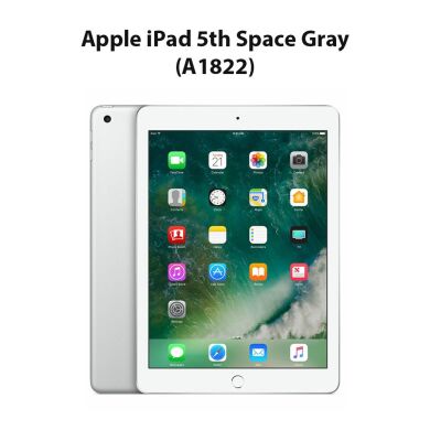 (ЛИШЕ ПЕРЕДОПЛАТА) Apple iPad 5th Space Gray (A1822) / 9.7" (2048x1536) Retina IPS / Apple A9 (2 ядра по 1.8 GHz) / 2 GB RAM / 128 GB Memory / Siri 6
