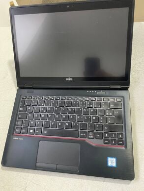 Нетбук Б-класс Fujitsu LifeBook U728 / 12.5" (1920x1080) TN / Intel Core i5-8350U (4 (8) ядра 1.7 - 3.6 GHz) / 8 GB DDR4 / 256 GB SSD / Intel UHD Graphics 620 / WebCam