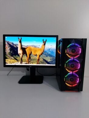 Комплект ПК: 1stPlayer D4-4R1-WH Tower / Intel Core i5-7400 (4 ядра по 3.0 - 3.5 GHz) / 16 GB DDR4 / 250 GB SSD M.2 + 1000 GB HDD / nVidia GeForce GTX 1060, 6 GB GDDR5, 192-bit + Монітор LG 24MB37PM-B / 24" (1920x1080) IPS + Кабелі DVI та живлення Комплект ПК: 1stPlayer D4-4R1-WH Tower / Intel Core i5-7400 (4 ядра по 3.0 - 3.5 GHz) / 16 GB DDR4 / 250 GB SSD M.2 + 1000 GB HDD / nVidia GeForce GTX 1060, 6 GB GDDR5, 192-bit + Монітор LG 24MB37PM-B / 24" (1920x1080) IPS + Кабелі DVI та живлення